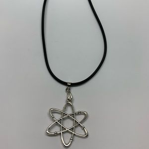 Alloy Atom Necklace